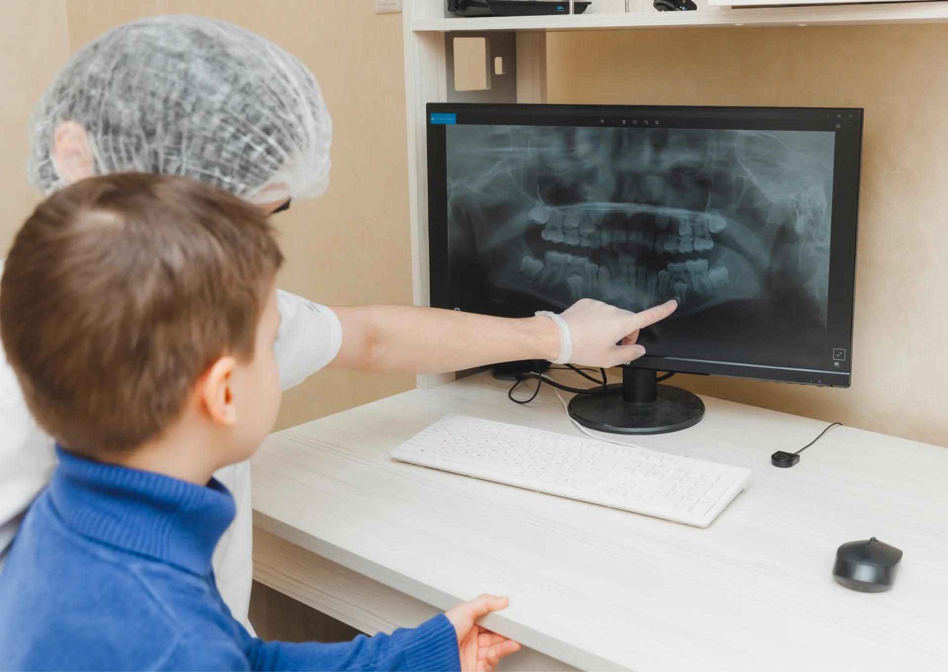 Hoy en día las radiografías son seguras para los pacientes infantiles Hoy en día las radiografías son seguras para los pacientes infantiles